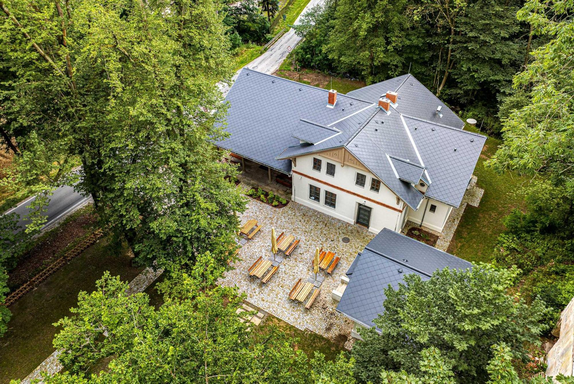Vyletni Restaurace Rudolfov Hotel Jindřichŭv Hradec Ngoại thất bức ảnh